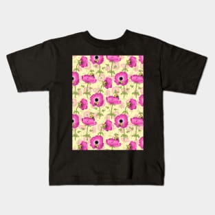 Anemone With Ladybirds Kids T-Shirt